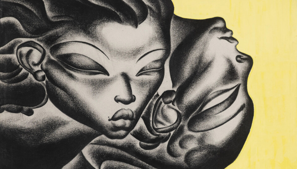 Nigerian artist Afeez Onakoya explores the deep bonds between humans when we interact physically.